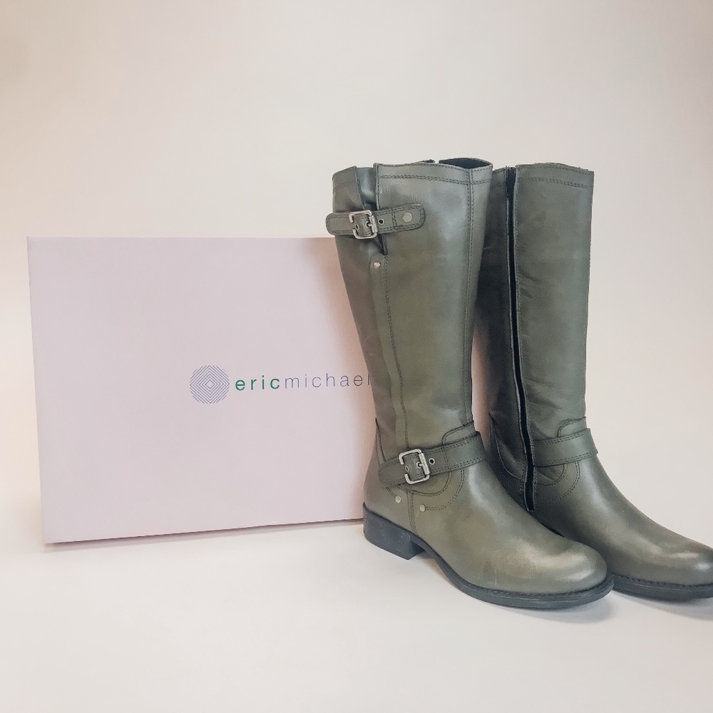 Tall Winter Waterproof Boots, Size 8,